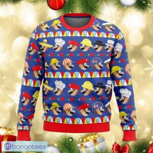 Do The Odyssey Mario Bros. Santa Ugly Christmas Sweater Gift For Men And Women - Do The Odyssey Mario Bros. Ugly Christmas Sweater Photo_1