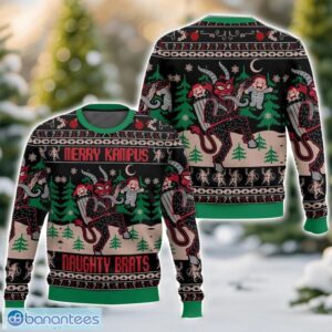Merry Krampus Naughty Brats Christmas Ugly Christmas Sweater 3D All Printed Sweater Christmas Gift Product Photo 1