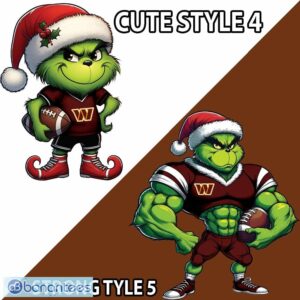 NFL Washington Commanders New Grinch Ugly Christmas Sweater Gift For Men And Women - NFL Washington Commanders New Grinch Ugly Christmas Sweater Photo 4