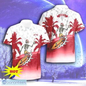 Smirnoff Vodka Skull Hawaiian Shirt & Short For Men Women Product Photo 1