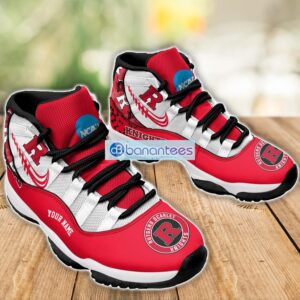 Rutgers Scarlet Knights Air Jordan 11 Sneakers Custom Name Special Shoes For Fans Product Photo 3