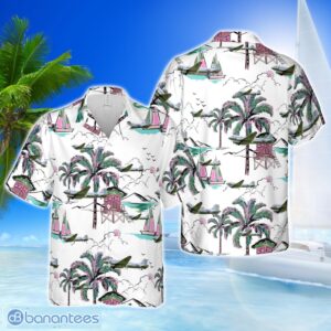 US Air Force Douglas C-47 Skytrain Miss Virginia (N47E) 3D Hawaiian Shirt Beach Team Gift Product Photo 1