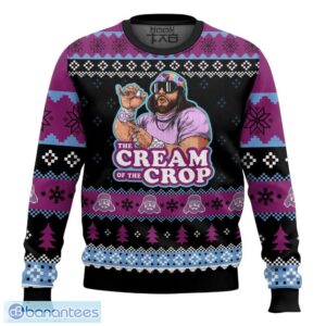 The Cream Of The Crop Macho Man Limited Edition Christmas Ugly 3D Sweater For Fans - The Cream Of The Crop Macho Man Ugly Chritsmas Sweater Photo 1