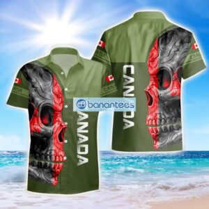 Canadian Veteran Soldier Hawaii Shirt Beach Shirt For Men And Women Custom Name Style 13 Product Photo 1