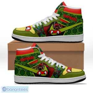 Teenage Mutant Ninja Turtles Air Jordan Hightop Sneakers Shoes AJ1 Gift Ideas Shoes Product Photo 1