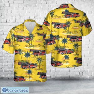 Somerset, New Jersey, Elizabeth Avenue Fire Company 3D Hawaiian Shirt Beach Team Gift Product Photo 1