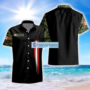 Canadian Veteran Soldier Hawaii Shirt Beach Shirt For Men And Women Custom Name Style 18 Product Photo 1