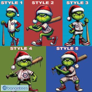 New Grinch MLB Washington Nationals Ugly Christmas Sweater Gift For Men And Women - New Grinch MLB Washington Nationals Ugly Christmas Sweater For Men And Women Photo 2