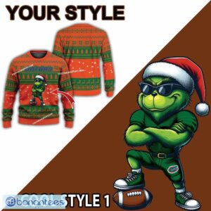 NCAA Florida Gators New Grinch Ugly Christmas 3D Sweater Gift For Men And Women - NCAA Florida Gators New Grinch Ugly Christmas Sweater Photo 2