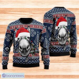 Donkey Funny Christmas Ugly Christmas Sweater For Men And Women Product Photo 1