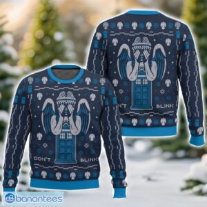 Don’t Blink Doctor Who Ugly Christmas Sweater For Men And Women Christmas Holiday Gift - Don’t Blink Doctor Who Ugly Sweater-3