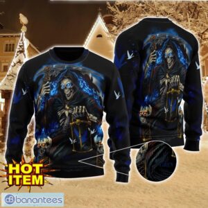 Grey Goose Vodka Death Halloween All Over Print Sweater Halloween Gift For men And Women Product Photo 1