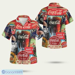 Coca Cola Decades Of Tradition 3D Hawaiian Shirt Summer Style Gift Product Photo 1