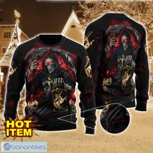 Remy Martin Death Halloween All Over Print Sweater Halloween Gift For men And Women Product Photo 1