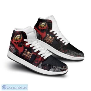 Megadeth Air Jordan Hightop Sneakers Shoes For Men And Women AJ1 Sneakers Product Photo 2