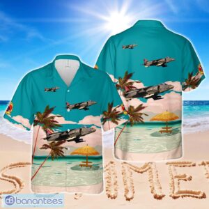 US Marine Corps McDonnell Douglas AV-8B Harrier II Plus BuNo 165001 Aloha Hawaiian Shirt Product Photo 1