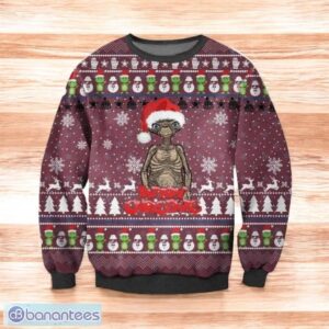 E.T. Merry Christmas Ugly Christmas Sweater Product Photo 1
