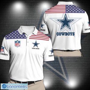 Dallas Cowboys Sport Polo Shirt Custom Name Sport Gifts Ideas For Father's Days Product Photo 1