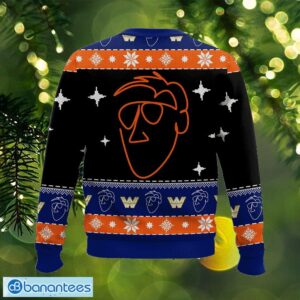 Orange Cassidy WWE Christmas Ugly Sweater Festive Ugly Christmas 3D Sweater Gift For Adult - Orange Cassidy WWE Christmas Ugly Sweater Photo_2