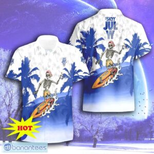 SKYY Vodka Skull Hawaiian Shirt & Short For Men Women Product Photo 1