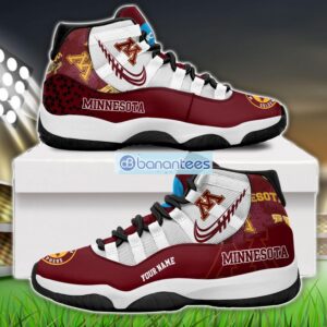Minnesota Golden Gophers Air Jordan 11 Sneakers Custom Name Special Shoes For Fans Product Photo 1