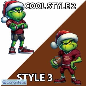 NCAA Minnesota Golden Gophers Grinch Football Ugly Sweater Gift For Christmas - NCAA Minnesota Golden Gophers New Grinch Ugly Christmas Sweater Photo 3
