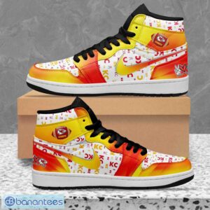 Kansas City Chiefs Air Jordan Hightop Sneakers Shoes AJ1 Gift Ideas Shoes Product Photo 1