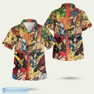 Dc Vs Marvel 3D Hawaiian Shirt Summer Style Gift Product Photo 1