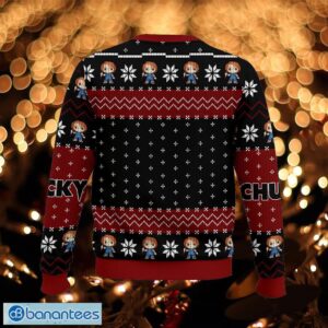 Chucky Hibernate Knitted Christmas Sweater Gift For Adult - Chucky Ugly Christmas Sweater Photo_2
