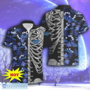 Absolut Vodka Button Skeleton Hawaiian Shirt & Short For Men Women Product Photo 1