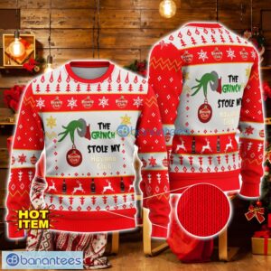 Grinch Stole Havana Club AOP Ugly Christmas Sweater Christmas Gift Gift For Family Product Photo 1
