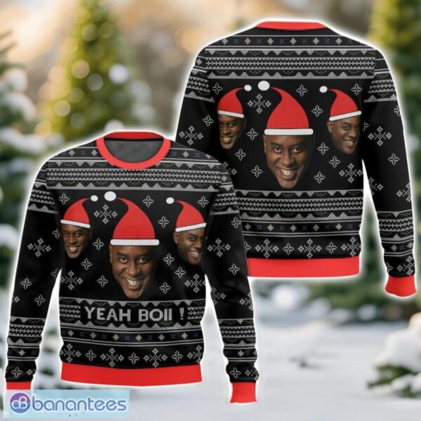 Ainsley Harriot meme “Yeah Bowi”, Christmas Ugly Sweater 3D Printed Sweater Christmas Gift - Ainsley Harriot meme “Yeah Bowi”, Christmas Ugly Sweater-3