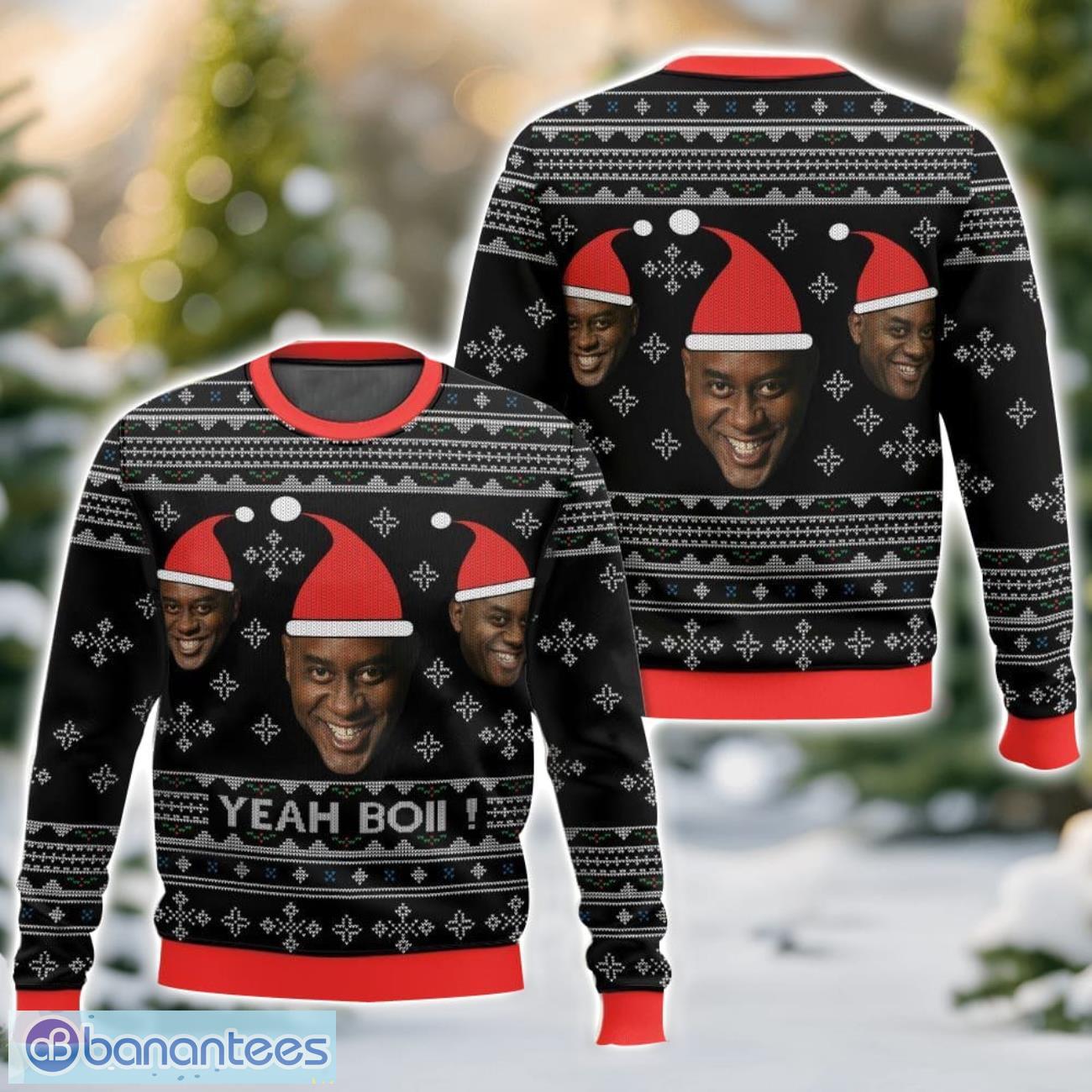ainsley harriot meme yeah bowi christmas ugly sweater 3d printed sweater christmas gift image Ainsley Harriot meme “Yeah Bowi”, Christmas Ugly Sweater 3D Printed Sweater Christmas Gift - Ainsley Harriot meme “Yeah Bowi”, Christmas Ugly Sweater-3