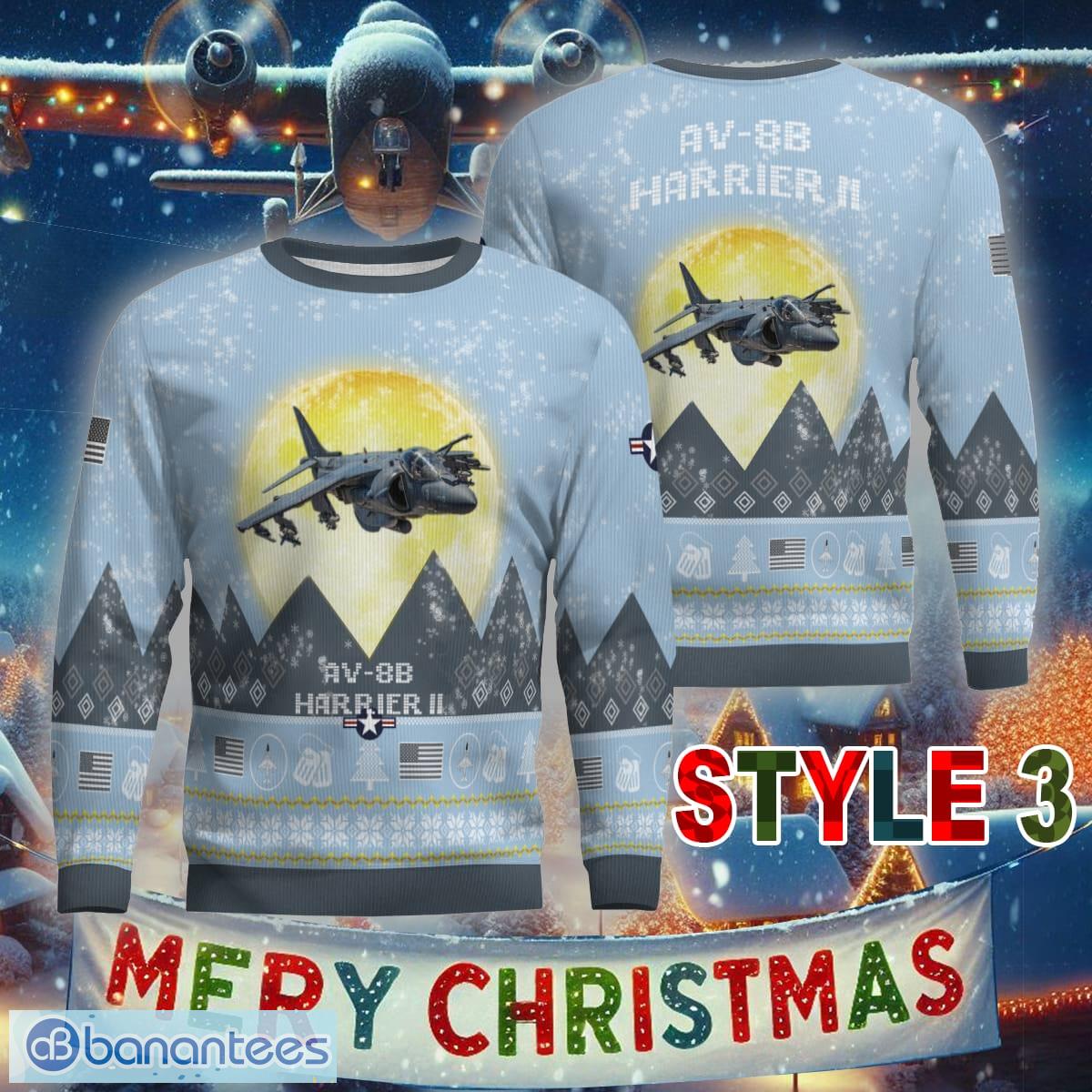 aircraft moonight av 8b harrier ii av8b ugly xmas sweater gift holidays 1 image Aircraft Moonight AV-8B Harrier II AV8B Ugly Xmas Sweater Gift Holidays - AV-8B Harrier II AV8B Aircraft Moonlight Ugly Christmas Sweater_31