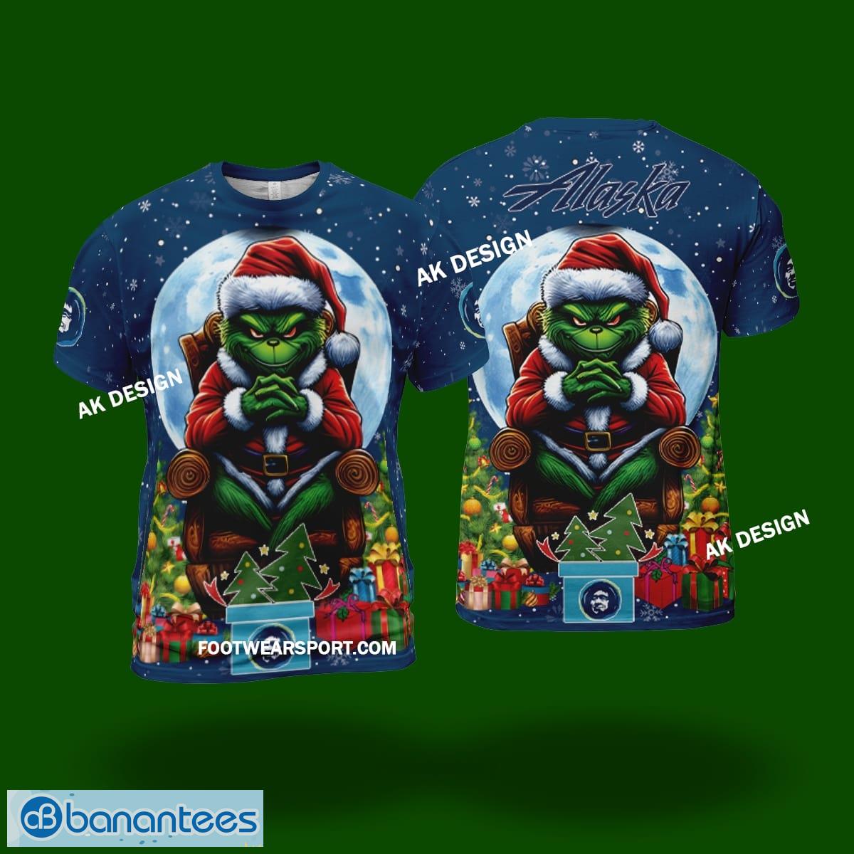 alaska airlines king grinch christams hoodie aop 3d shirt 3d sweater gift for adult 1 image Alaska Airlines King Grinch Christams Hoodie AOP, 3D Shirt, 3D Sweater Gift For Adult - Alaska Airlines King Grinch Christams 3D Shirt Photo 2