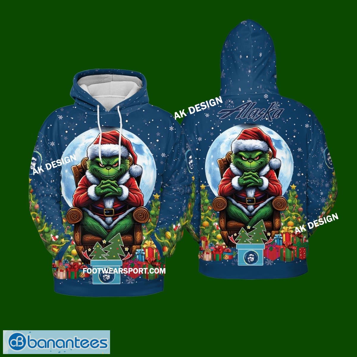 alaska airlines king grinch christams hoodie aop 3d shirt 3d sweater gift for adult image Alaska Airlines King Grinch Christams Hoodie AOP, 3D Shirt, 3D Sweater Gift For Adult - Alaska Airlines King Grinch Christams 3D Hoodie Photo 1