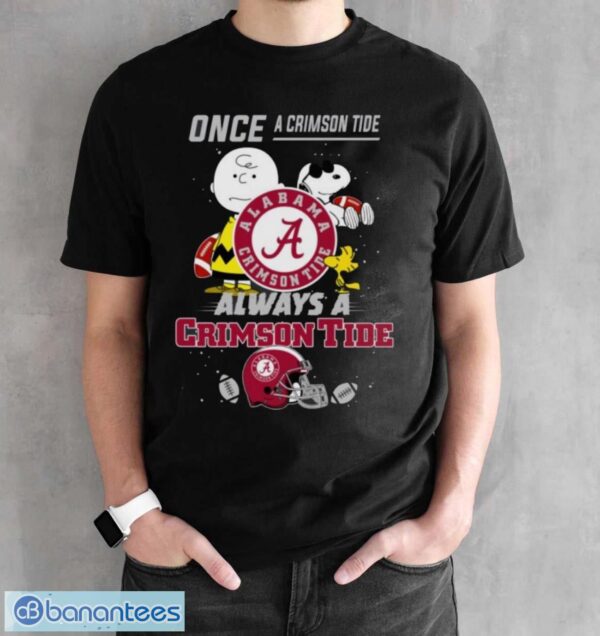 Always Alabama Crimson Tide Snoopy Limited Edition Shirt - Black Unisex T-Shirt