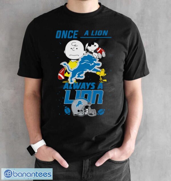 Always Detroit Lions Snoopy Limited Edition Shirt - Black Unisex T-Shirt