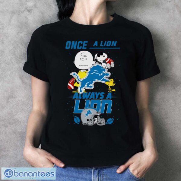 Always Detroit Lions Snoopy Limited Edition Shirt - Ladies T-Shirt