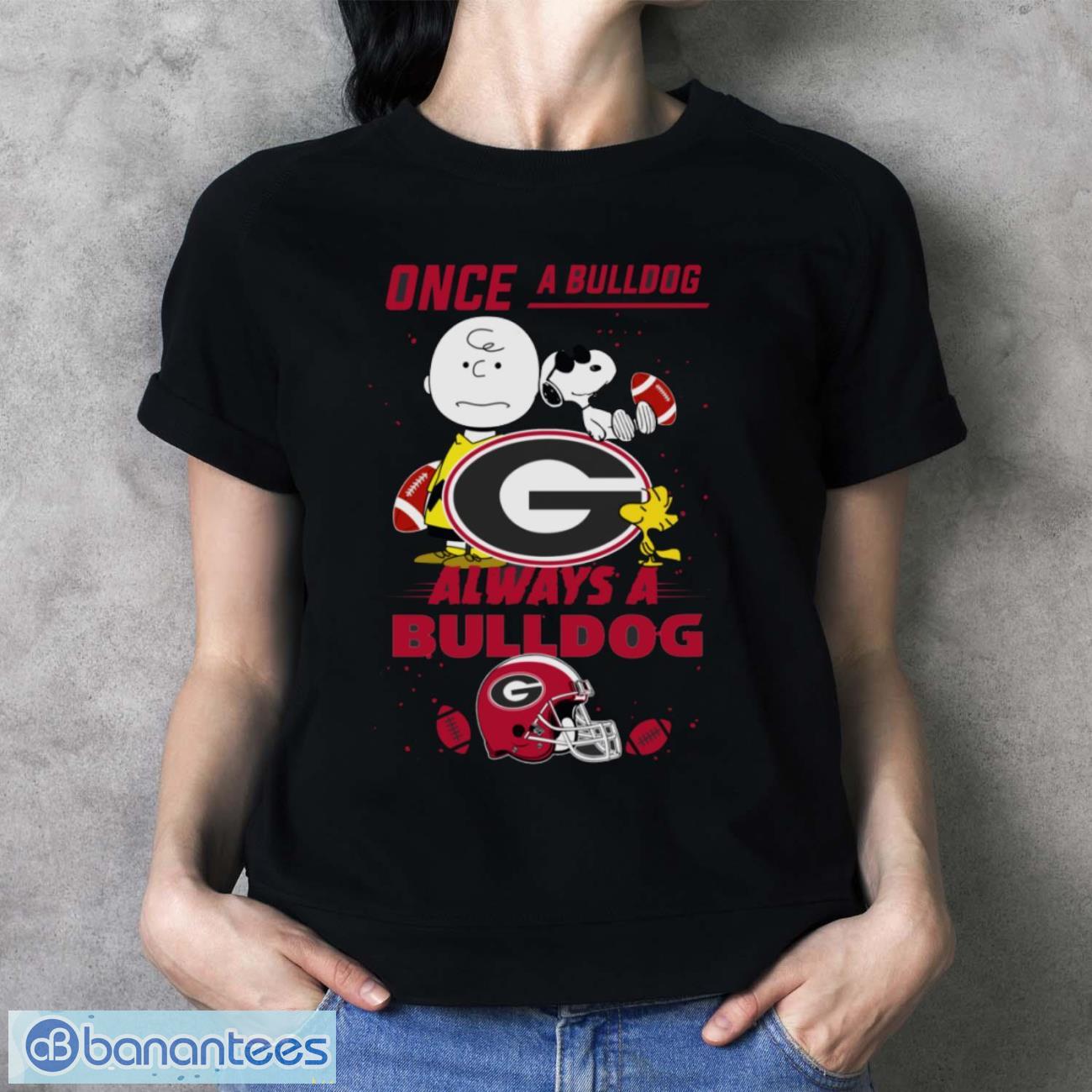 always georgia bulldogs snoopy limited edition shirt 3 image Always Georgia Bulldogs Snoopy Limited Edition Shirt - Ladies T-Shirt