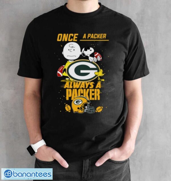 Always Green Bay Packers Snoopy Limited Edition Shirt - Black Unisex T-Shirt