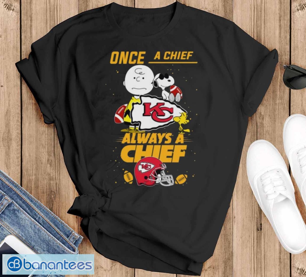 always kansas city chiefs snoopy limited edition shirt image Always Kansas City Chiefs Snoopy Limited Edition Shirt - Black T-Shirt