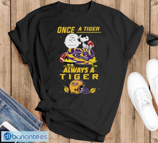 Always LSU Tigers Snoopy Limited Edition Shirt - Black T-Shirt