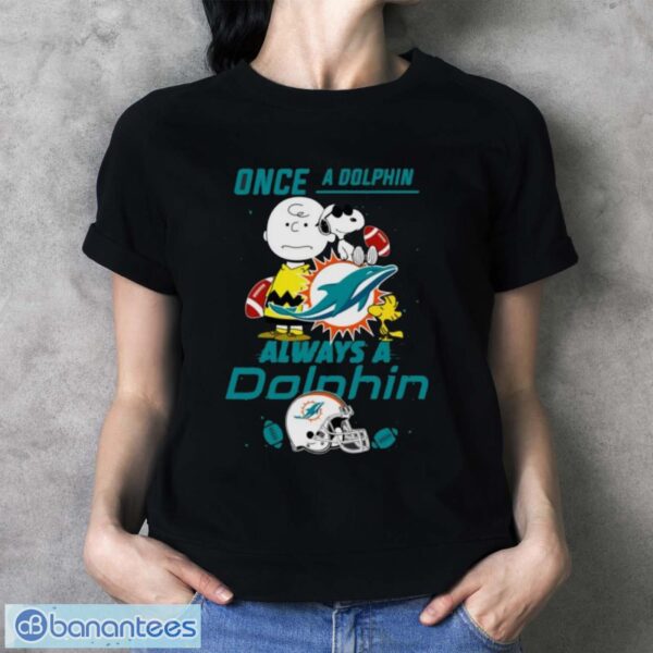 Always Miami Dolphins Snoopy Limited Edition Shirt - Ladies T-Shirt