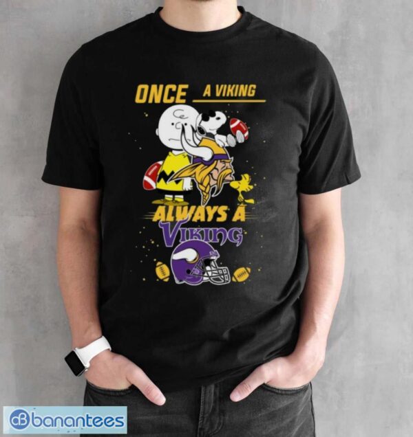 Always Minnesota Vikings Snoopy Limited Edition Shirt - Black Unisex T-Shirt