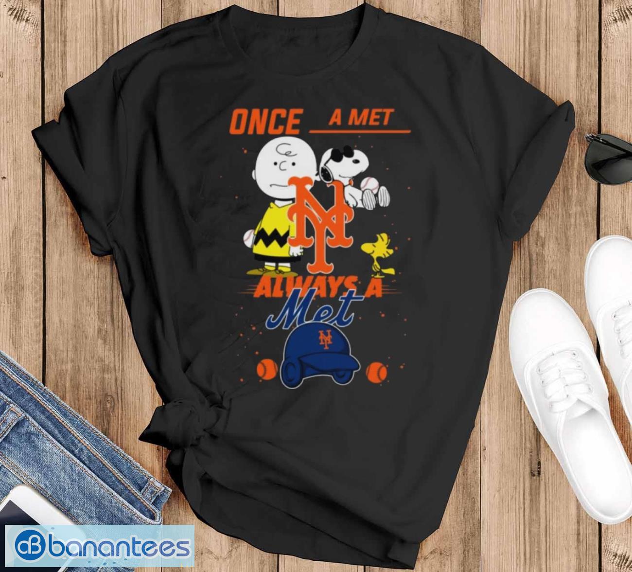 always new york mets snoopy limited edition shirt image Always New York Mets Snoopy Limited Edition Shirt - Black T-Shirt