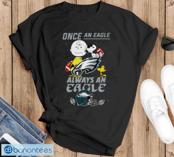 Always Philadelphia Eagles Snoopy Limited Edition Shirt - Black T-Shirt