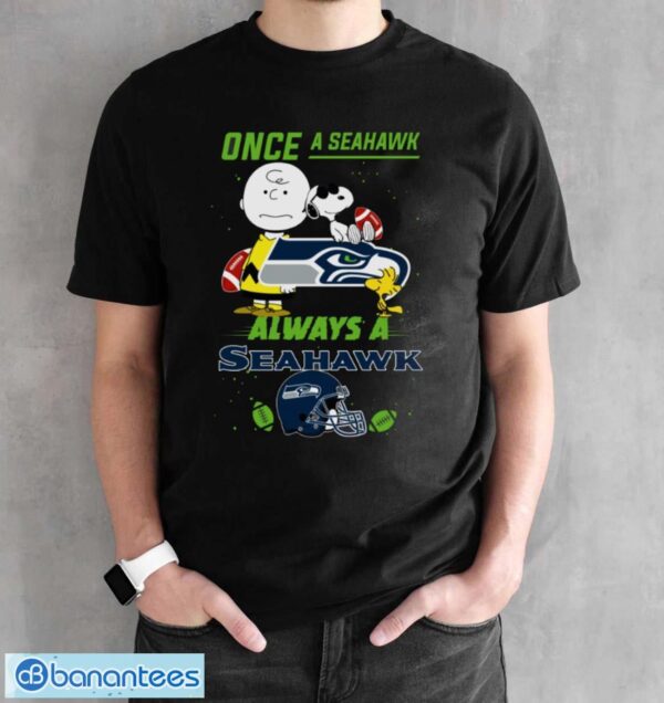 Always Seattle Seahawks Snoopy Limited Edition Shirt - Black Unisex T-Shirt