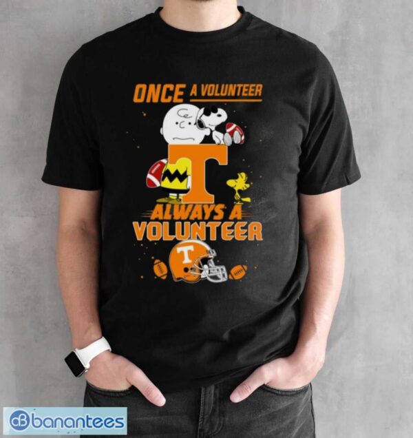 Always Tennessee Volunteers Snoopy Limited Edition Shirt - Black Unisex T-Shirt
