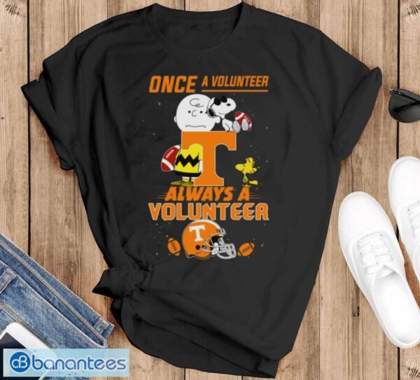 Always Tennessee Volunteers Snoopy Limited Edition Shirt - Black T-Shirt